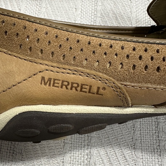 Merrell women's shoes, Sailix flat loafer, tan, size 9.5, comfy, casual, spring - Picture 3 of 9